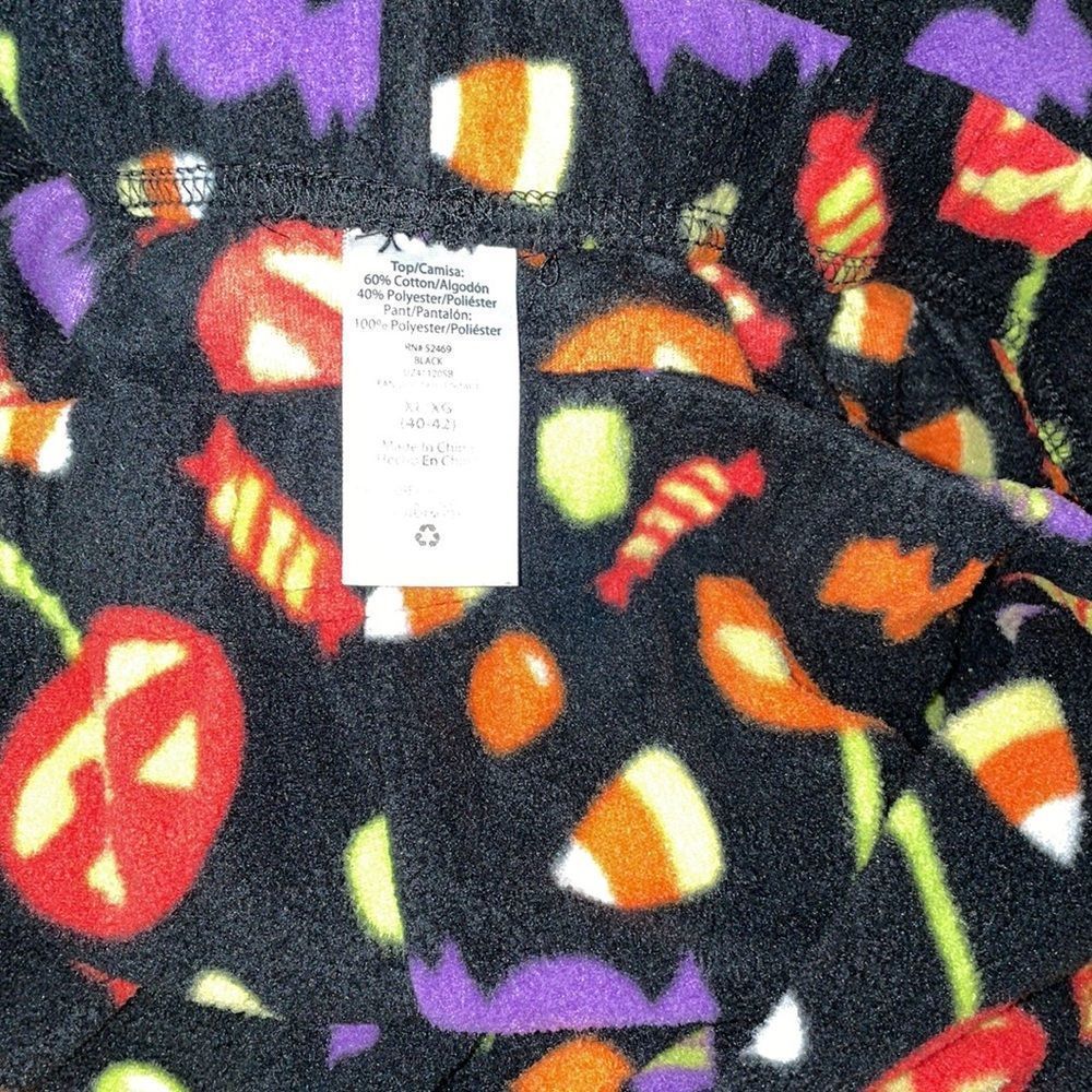 Way to Celebrate! Halloween Pajamas Fleece Bottoms XL - Picture 3 of 3